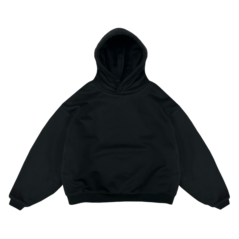 BOXY // Double Layer Big Face Hoodie