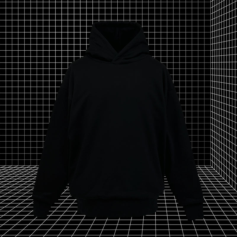 OVERSIZED // Double Layer Big Face Hoodie