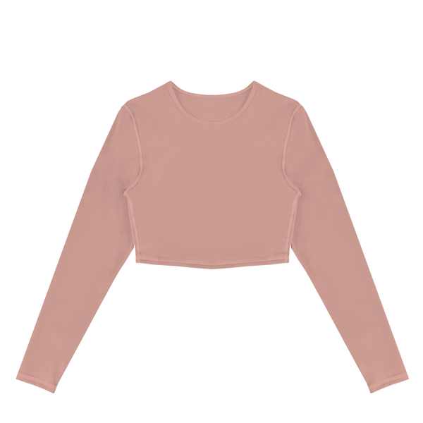 FITTED CROPPED LONG SLEEVE - PETAL